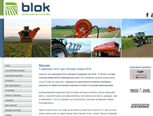 Tablet Screenshot of blokmechanisatie.nl